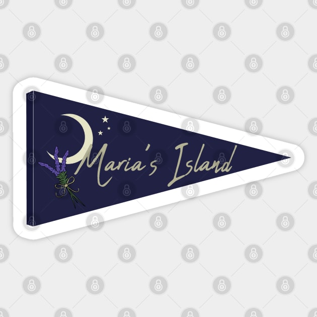 Maria's Island Sticker by TreyLemons